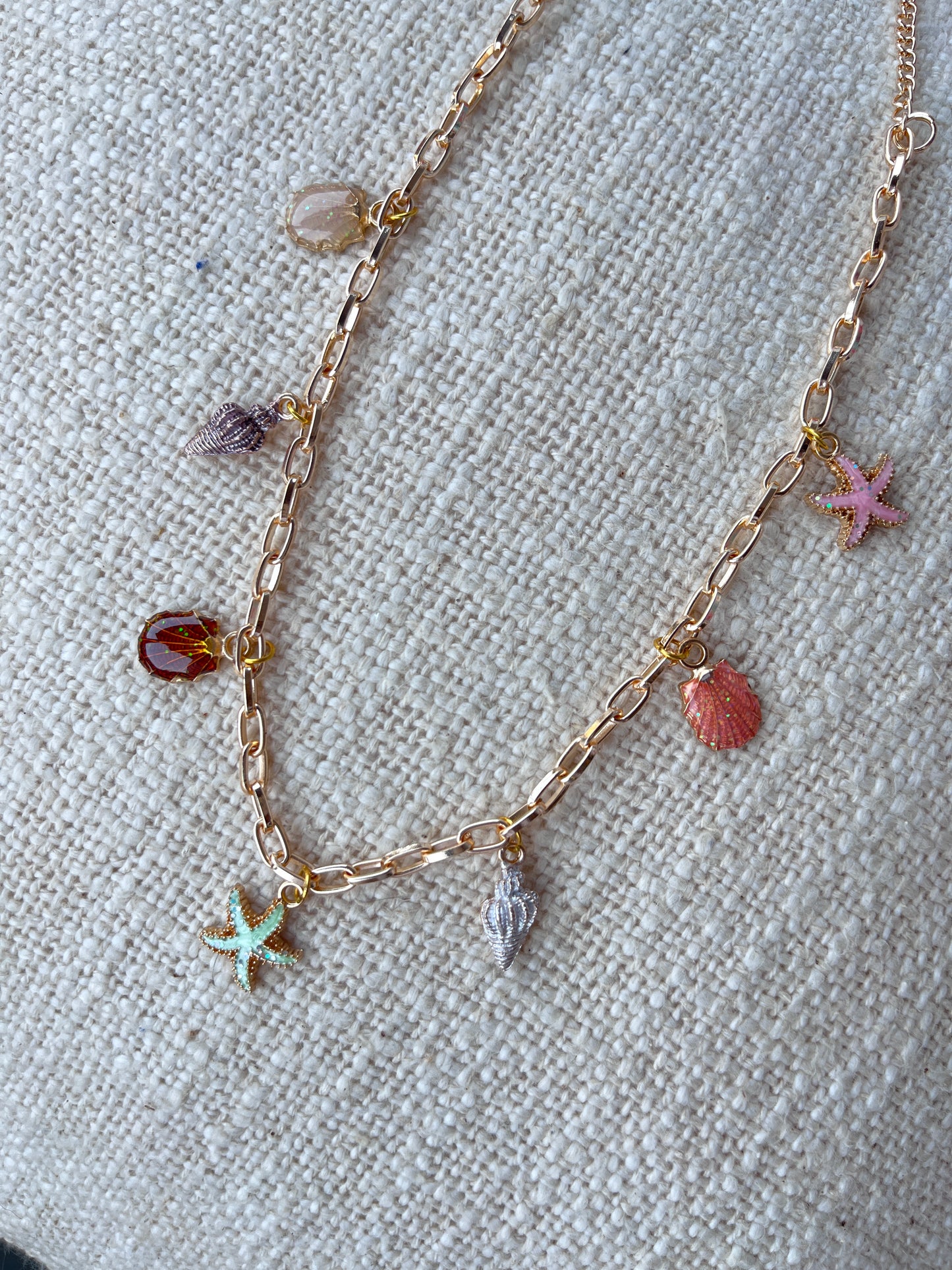 The Little Mermaid Charm Necklace