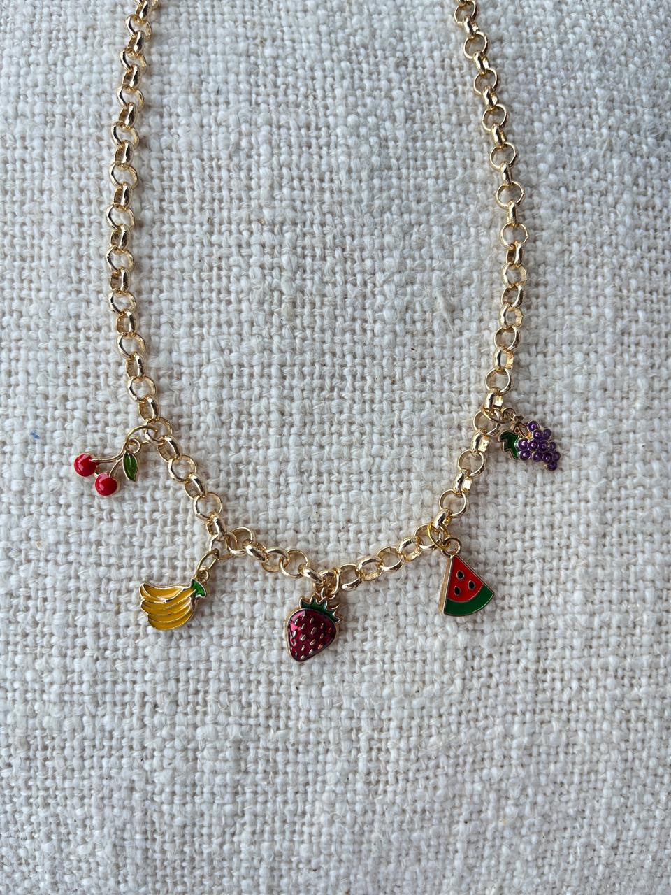 The Tutti Fruitti Charm Necklace