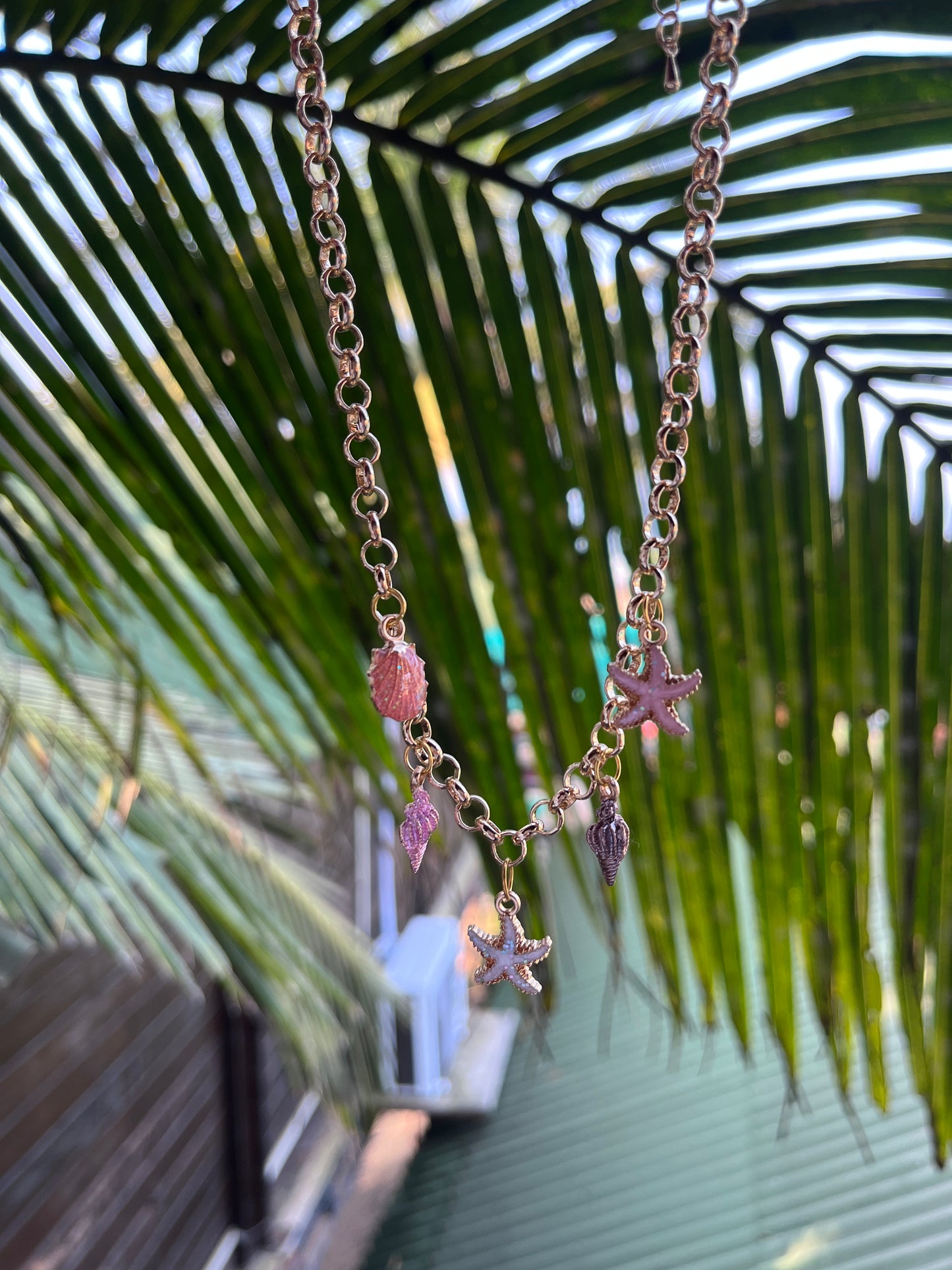 Sunset By The Sea Charm Necklace