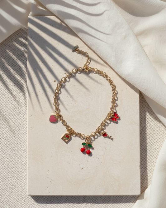 Key To My Heart Charm Necklace