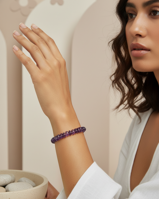 Amethyst Bracelet - PEACE & RELAXATION