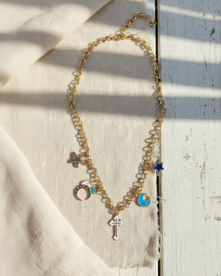 The Guardian Angel Charm Necklace