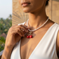 Cheeky Cherry Pearl Choker